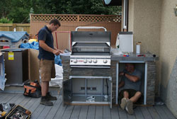 Polar Spas Barbeque Donation Install