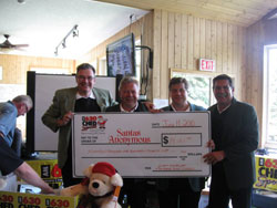Santas Anonymous Cheque