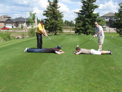 Santas Anonymous Tee Shot